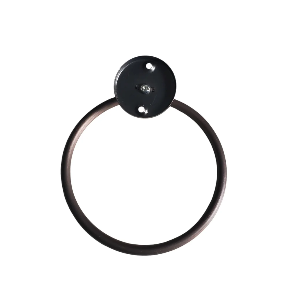 NEW Elegant Home Classic Towel Ring For Bathroom Wall Metal Oil Rubbed Bronze